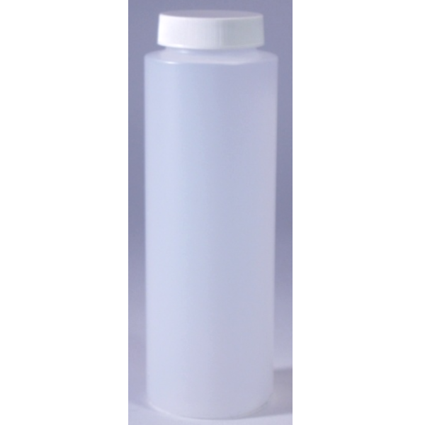 8 oz Bottle with White Foam Cap